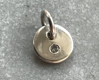 Salt & Pepper Diamond Pendant